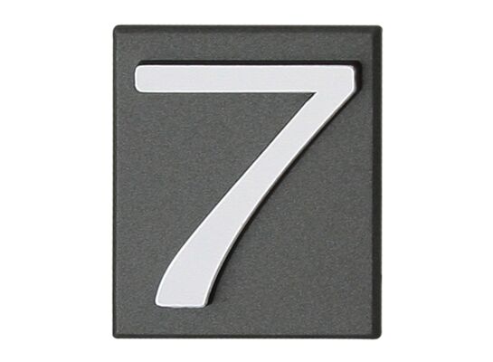 Cyfra "7" INV grafit
