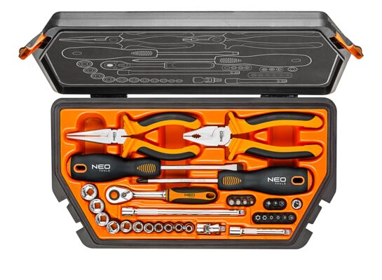 Zestaw narzędzi, 33 sztuki NEO