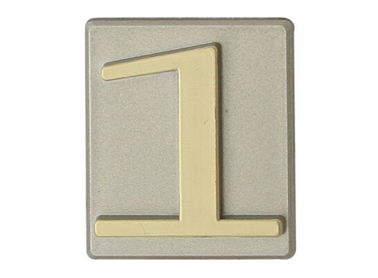 Cyfra "1" INV oliwka