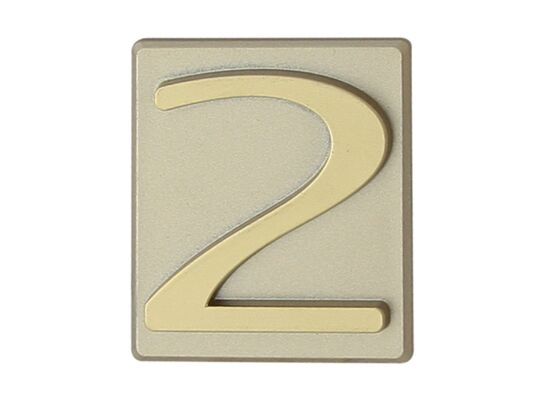 Cyfra "2" INV oliwka