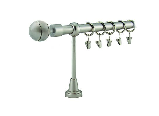 Karnisz pojedynczy HEFAJSTOS PLUS Ø16, 320 cm kulka satyna