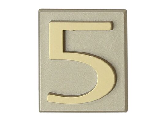 Cyfra "5" INV oliwka