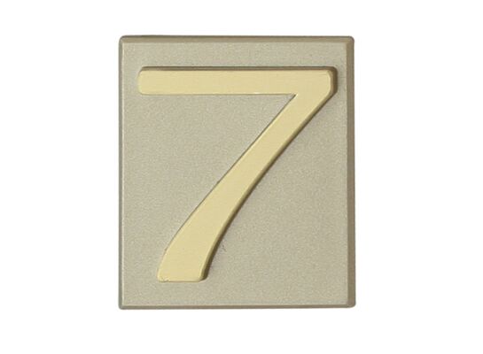 Cyfra "7" INV oliwka