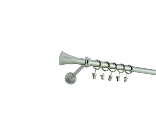 Karnisz pojedynczy ZEUS Ø19, 240 cm monaco satyna