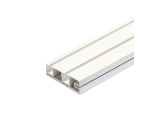 Profil karniszowy PCV II-biegowy 300 cm biały