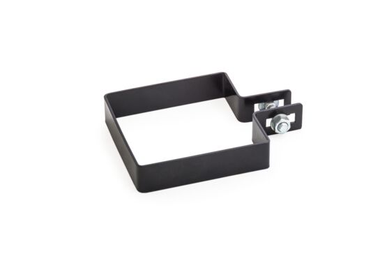 Obejma początkowa ocynk czarny struktura 10 x 10 cm Polbram