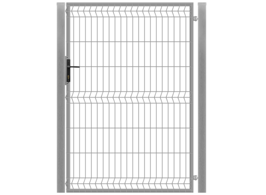 Furtka 3D ocynk 100 x 150 cm komplet prawa Polbram
