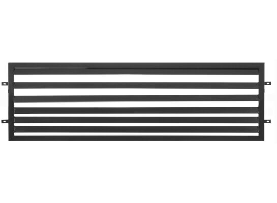 Przęsło Daniel ocynk czarny struktura 200 x 60 cm Polbram