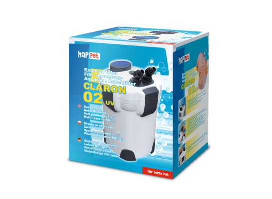 Filtr zewnętrzny Claron 02 UV happet