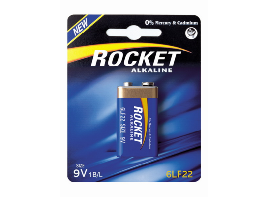 Bateria ROCKET 6LF22 1 sztuka