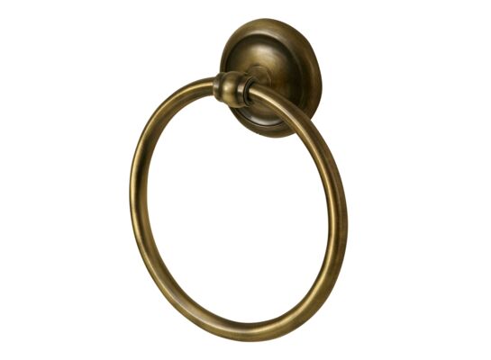 Wieszak owalny Deco A.B. mosiądz