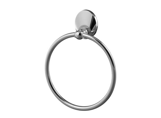 Wieszak owalny Emotion chrom/satyn, nikiel