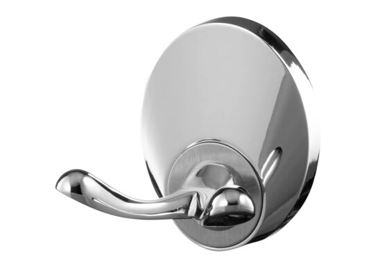 Wieszaczek podwójny Emotion chrom/satyn, nikiel