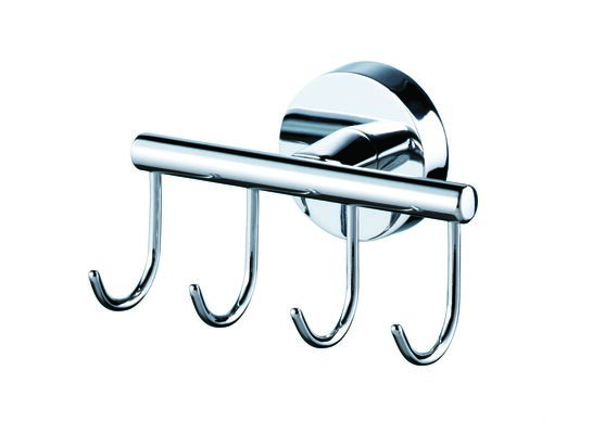 Wieszak 4-hakowy Foryou chrom