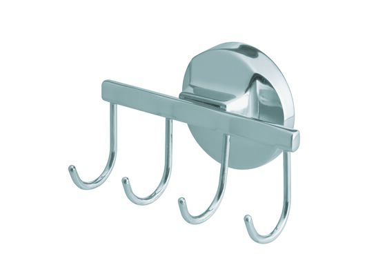 Wieszak 4-hakowy Ontario chrom