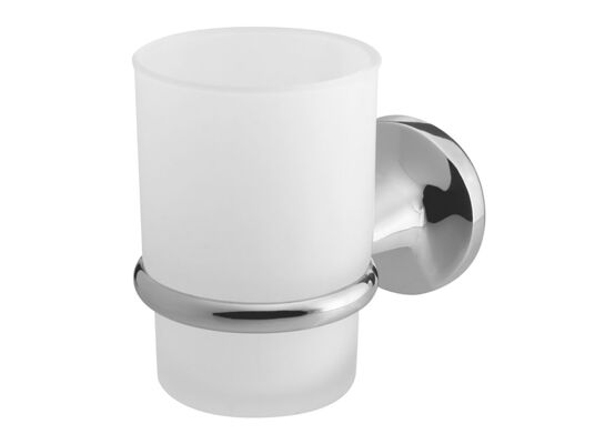 Kubek łazienkowy Ontario z uchwytem 00226 chrom