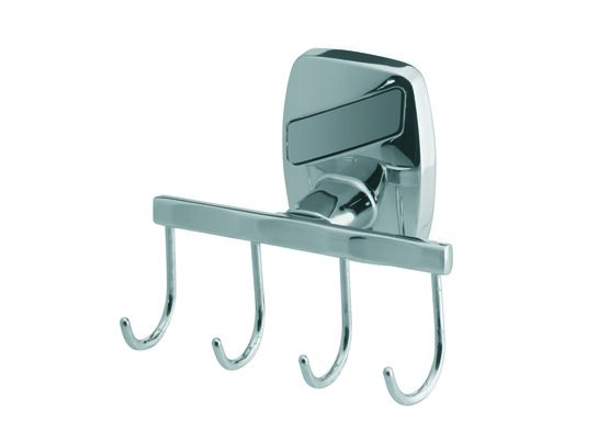 Wieszak 4-hakowy Oregon chrom