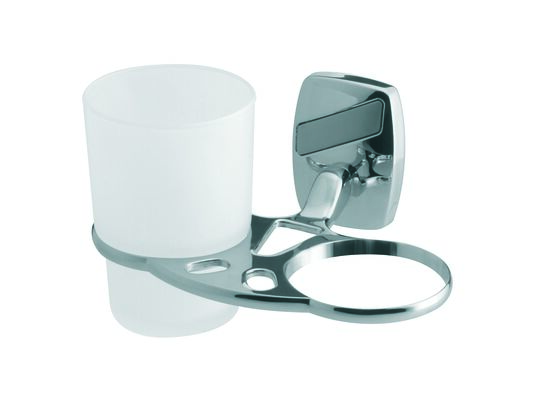 Szklanka z podstawką x 2 Oregon chrom