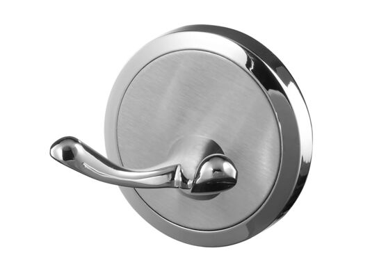 Wieszaczek podwójny Sensation chrom/satyna nikiel