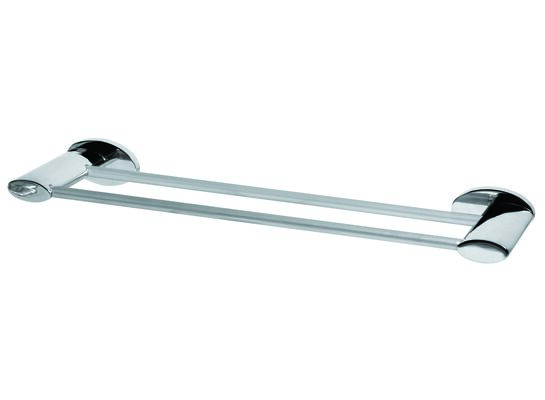 Wieszak kąpielowy 2 x 610 mm Side chrom