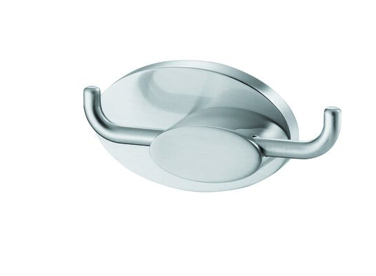 Wieszaczek podwójny Side satyn/nikiel