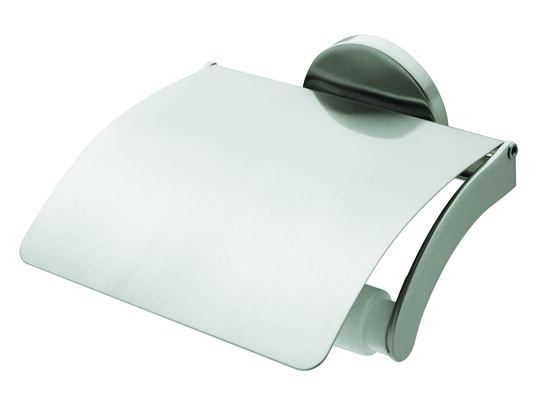 Uchwyt WC z klapką Virginia Bf satyn/nikiel