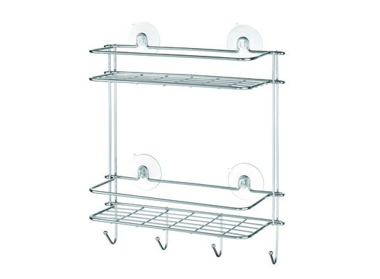 Koszyk podwójny Niagara chrom