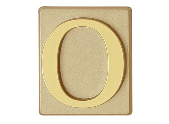 Cyfra "0" INV złota