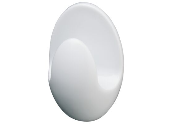 Wieszaczek samoprzylepny 3 sztuki biały