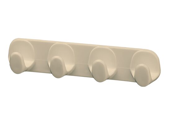 Wieszak listwa Trendy 4-hakowa beż