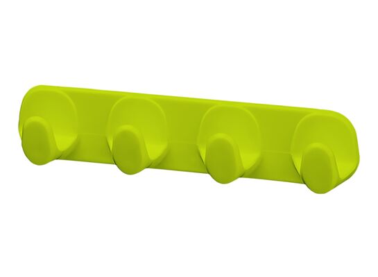 Wieszak listwa Trendy 4-hakowa zielony