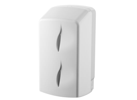 Podajnik uniwersalny 2 x rolka WC/ZZ Pu-P1 biały