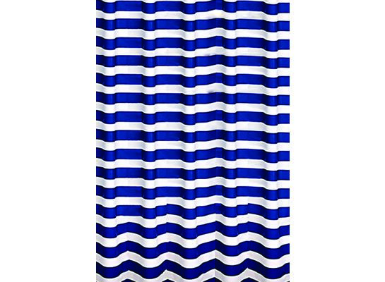 Zasłonka Peva Marine 200 x 180 cm ciemnoniebieski