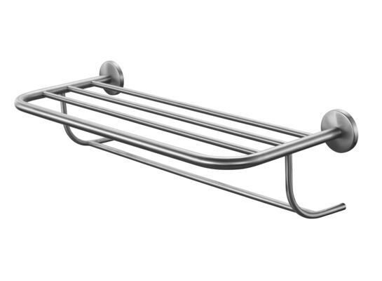 Półka na ręczniki Virginia satyn/nikiel