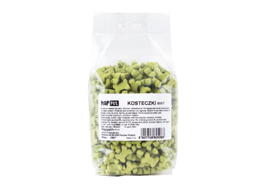 Przysmak dla psa ciasteczka mint 500 g Happet