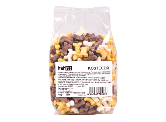 Przysmak dla psa ciasteczka wanilia 500 g Happet