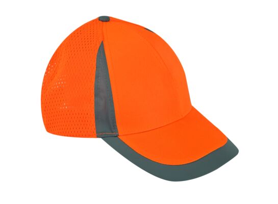 Czapka z daszkiem ostrzegawcza siatkowa LAHTI PRO pomarańczowa