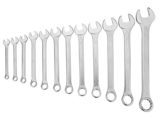 Klucz płasko - oczkowy 6 - 22 mm, zestaw 12 sztuk NEO