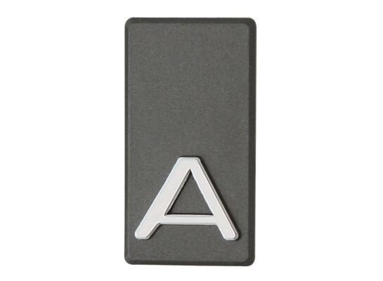 Litera "A" INV grafit