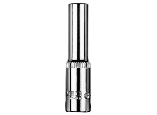 Nasadka sześciokątna długa 1/4", 6 mm NEO