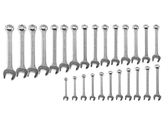 Klucz płasko - oczkowy 6 - 32 mm, zestaw 26 sztuk NEO