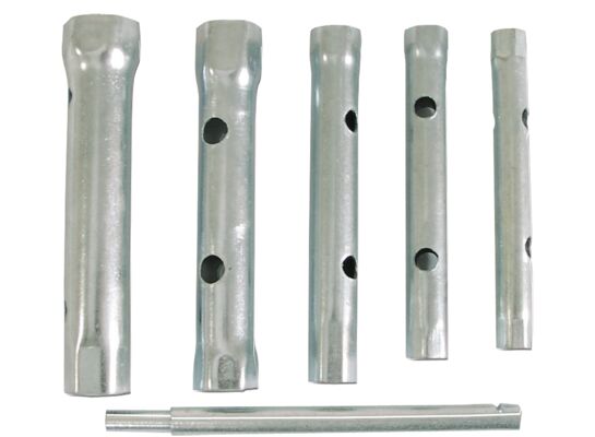 Klucze rurowe MEGA 6 sztuk, (8-17 mm)