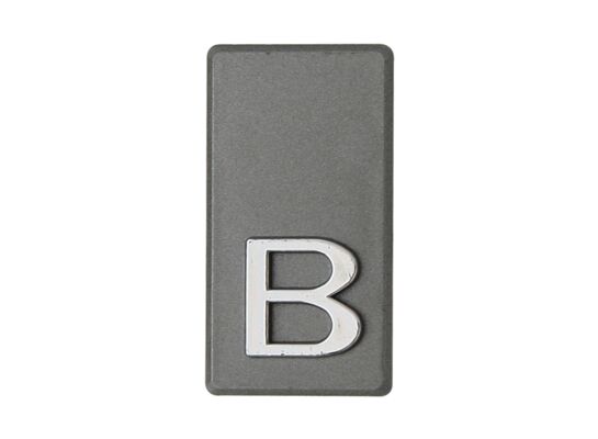 Litera "B" INV grafit