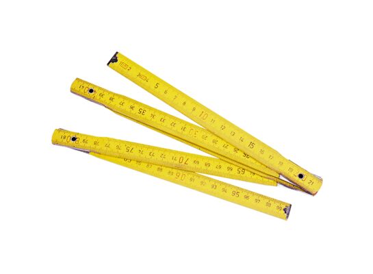 Miara drewniana składana 2 m MEGA 10 części