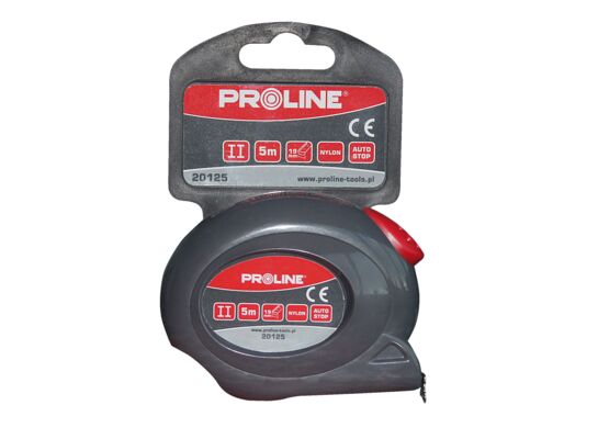 Miara zwijana 5m/19mm, PROLINE pokryta nylonem