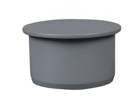 Korek dławica Ø50 szary