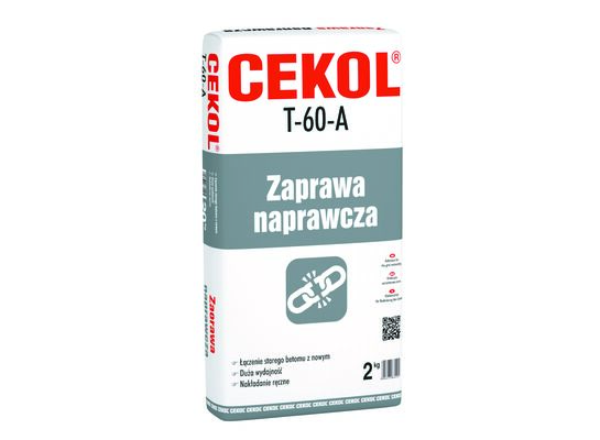 Zaprawa naprawcza T-60A 2 kg CEKOL