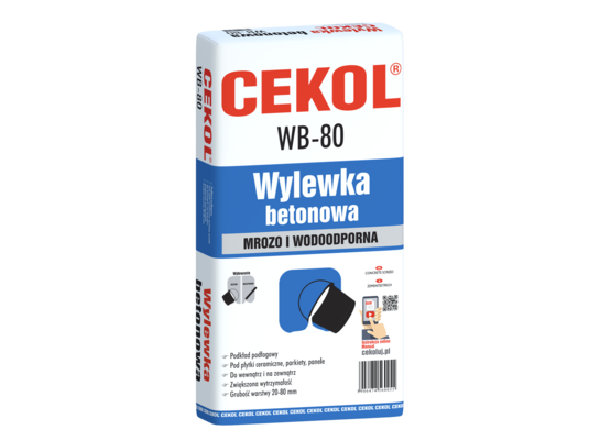 Wylewka betonowa 5 kg CEKOL