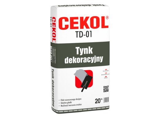 Tynk dekoracyjny TD-01 20 kg CEKOL