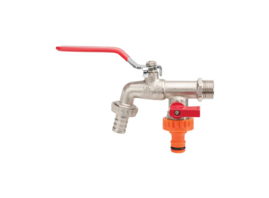 Kran ogrodowy z podwójnym spustem Invena 